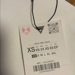 ZARA NWT Jewel Mini Skirt XS Oyster-White Photo 7