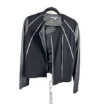 Vince Leather Moto Jacket M | Mixed Media Magic | Soft Power Photo 1