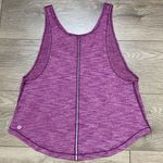 Lululemon Rush Hour Tank Top Heathered Chill Grape Purple Running Top Size 8 Photo 1