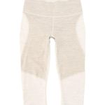 Outdoor Voices  Tech Sweat Two Tone Coyote Atmosphere Crop Leggings Sand Beige S Photo 2