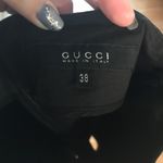 Gucci black lace up pencil skirt size 38 Photo 9