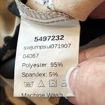 SheIn  Leopard Print Stretch Waist Halter Romper Size Large Photo 7