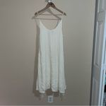 Sweet Sinnamon Ivory Tie Sides Dress/ Coverup Size Medium‎ NWT Photo 1