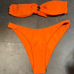 Zaful Bright orange two piece swimwear size‎ 6 A-15 Photo 0