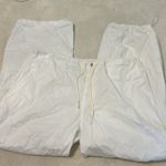 Amazon Low Waist White Baggy Cargo Pants Photo 6