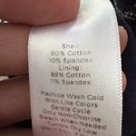 Talbots T by Skort Pockets Skirt Built In Shorts Women’s X Navy White Photo 3