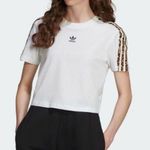 Adidas  Cropped Cheetah Print Top  Photo 0