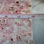 En Saison Adra Anthropologie cropped eyelet top size Large New Pink Photo 12