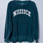 Aerie  Oversized Green Sweater Sz:S Photo 0
