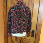 Who What Wear  Bright Floral Bow Top Photo 3