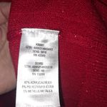 Jaclyn Smith  Red Metallic Sweater Size Large‎ Photo 4