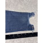 Madewell 10" High Riser Skinny Jeans Size 25 Distressed Hem Button Fly Photo 8
