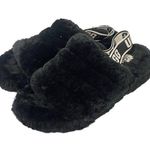 UGG  Women’s Size 8 Fluff Yeah Genuine Shearling Slingback Sandal Photo 0