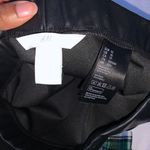 H&M Faux Leather Black Pants Photo 1