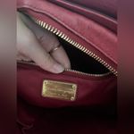 Salvatore Ferragamo Salvatore, Ferragamo burgundy leather hand bag Photo 5