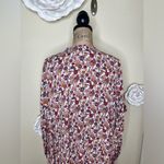 Knox Rose  Floral Open Side Kimono Duster in Cream & Multicolor Size M/L Photo 12
