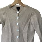 PAUW Amsterdam cashmere Beige cropped Cardigan Sweater S Tan Photo 2