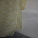 Andrew Marc Marc NY S Yellow Gingham Check Shirt Dress Photo 3