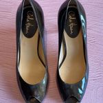 Cole Haan  Nike Air Peep Toe Heels - Brown Patent - Size 10B Photo 70