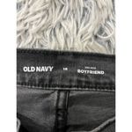 Old Navy  Mid-Rise Boyfriend Straight Ripped Black Jeans Size 18‎  Crop Western. Photo 2