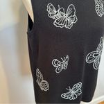 Vintage Euro Butterfly Knit Sweatervest Black Size undefined Photo 1
