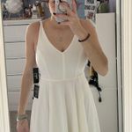 Lulus White Skater Dress Photo 0