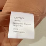 J.ING Jing Brick Stripe Blazer Suit Jacket Size Small NWT Orange Photo 4