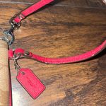 Coach Peyton Signature Go-Go Wristlet Wallet in Khaki and Red Photo 7