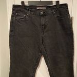 Levi's Levi’s 505 Size 12 Straight Leg Black Denim Zip Up Classic Jeans Photo 1