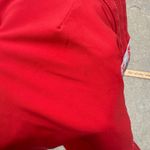 Birdwell Beach Britches Red Womens Peace USA Surf Swim Board Shorts Size 14 Photo 2