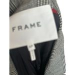 Frame Relaxed Everyday Gray Glenplaid Double Breasted Blazer Jacket Size Small Photo 7