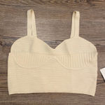 Altar'd State NWT AS Revival Women's size Large Cream Knit Ribbed Crop Top Photo 0