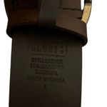 Faded Glory Bohemian Studded Tooled Brown Leather Unisex Belt L Photo 7