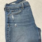 Rag and Bone 29 Women Dre Capri Jean Boyfriend Low Levee Whole Distress Raw Blue Photo 5