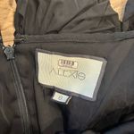 Alexis  Benicia Off the Shoulder Ruffle Cocktail Dress Mini Black Ruched Size S Photo 3