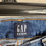 Gap  Denim Dark Wash Blue 5” Jean Shorts Mid Rise Womens 26 Casual Summer Photo 2