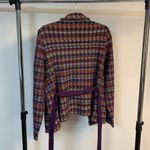 Vintage Shu Shu Jacket Blazer with Belt Size XL Orange Photo 4