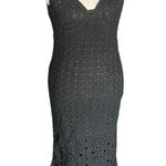 Torn By Ronny Kobo Crochet Knit Dress Photo 2