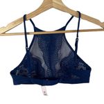 Victoria's Secret Body by Victoria Dark Blue High Neck Bralette XS Photo 2