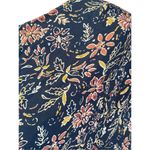BeachLunchLounge  Multi-Color Blue Floral Boho/Casual Design Dress M-EUC Photo 12