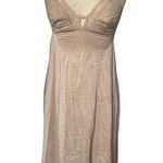 Vintage St. Michaels Slip Dress Lace Bra Lingerie Nude Tan Size undefined Photo 0
