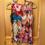 Chico's Women's Multicolor Floral
Paisley Patchwork Tank Top Size 0 Small Photo 1