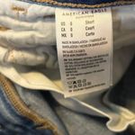 American Eagle Mom Jeans Distressed Organic Cotton Denim Womens Size 0 Short Photo 6