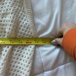 Womens Size Small White Sweater Cardigan Sleeveless Summer Beach Boho Hippie Y2K Photo 2