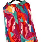 Flying Tomato Multicolor Abstract Maxi Skirt Photo 0