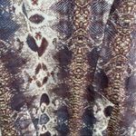 W118 By Walter Baker Women’s Dress Snake Print Back Zip Short Sleeve Small Photo 6