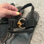 Gucci  Vintage Leather Strap Sandals SIZE 38 Photo 3