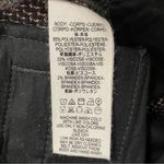 Free People  Belted High Waist Wide Leg Pants Brown Tweed Trouser Women’s Size 2 Photo 8