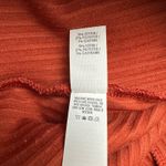 Aerie Groove On Small Ribbed Corduroy Flare Pull On Velour Pants NEW in Orange Photo 7