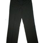 Ellen Tracy NWT $100 Straight Leg Pants Work 6 Black Stripes 30 X 32 Womens New Photo 0